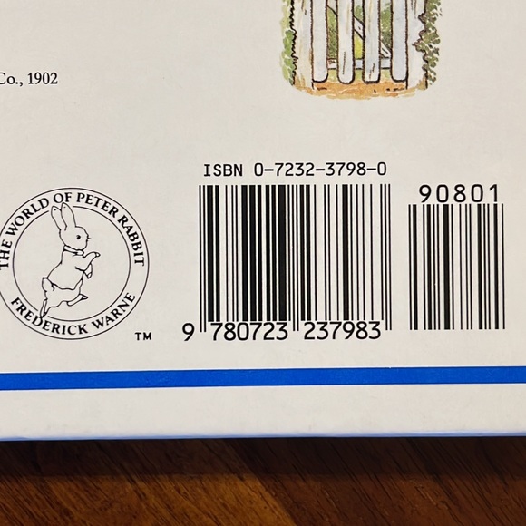 NEVER USED PETER RABBIT "A LIFT-THE-FLAP REBUS BOOK" BY BEATRIX POTTER - Picture 3 of 11